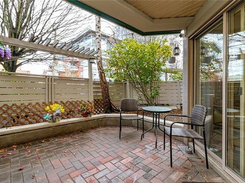 109-935 Johnson St, Victoria, BC - Outdoor With Deck Patio Veranda With Exterior