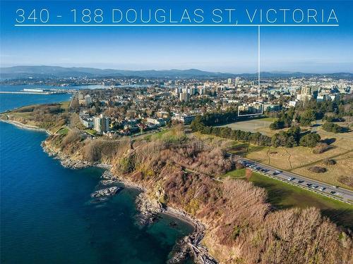 340-188 Douglas St, Victoria, BC - Outdoor With Body Of Water With View