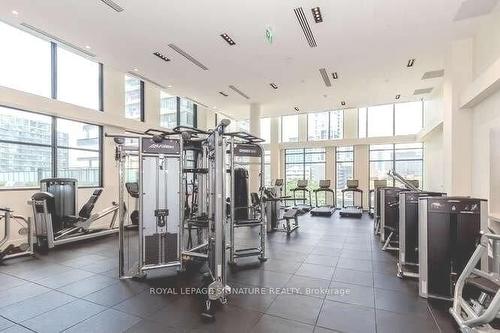 1703-48 Power St, Toronto, ON - Indoor Photo Showing Gym Room