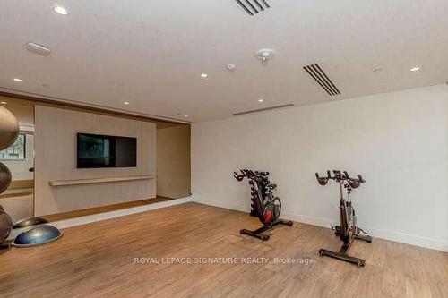 1703-48 Power St, Toronto, ON - Indoor Photo Showing Gym Room