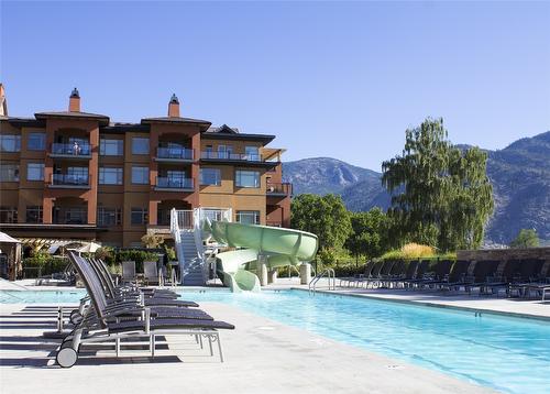 327-15 Park Place, Osoyoos, BC - Outdoor With In Ground Pool With Balcony