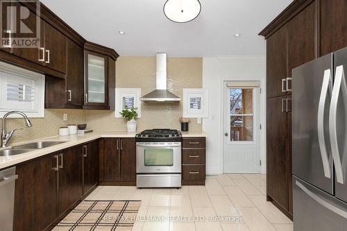 43 Baltic Avenue, Toronto, ON - Indoor Photo Showing Kitchen With Double Sink With Upgraded Kitchen