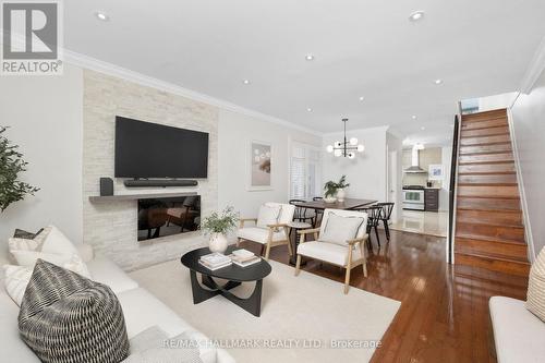 43 Baltic Avenue, Toronto, ON - Indoor Photo Showing Living Room