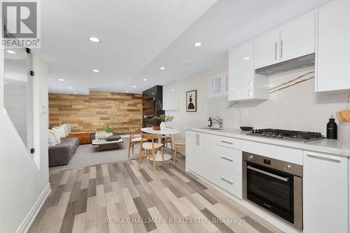 43 Baltic Avenue, Toronto, ON - Indoor Photo Showing Kitchen With Upgraded Kitchen