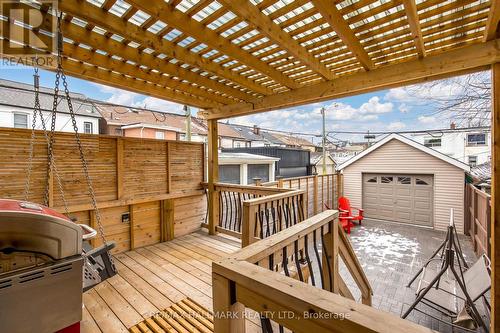 43 Baltic Avenue, Toronto, ON - Outdoor With Deck Patio Veranda With Exterior