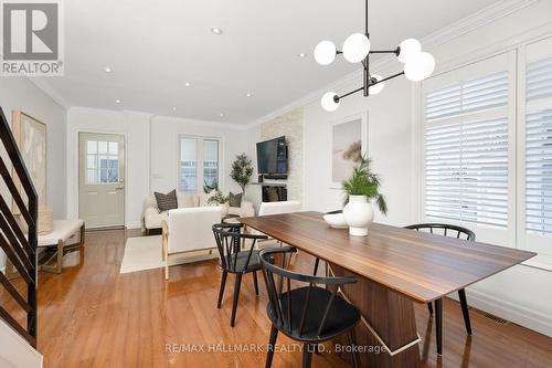 43 Baltic Avenue, Toronto, ON - Indoor Photo Showing Dining Room