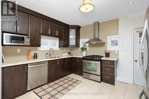 43 Baltic Avenue, Toronto, ON - Indoor Photo Showing Kitchen With Double Sink