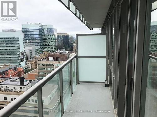 2105 - 38 Grenville Street, Toronto, ON - Outdoor With Balcony With View With Exterior