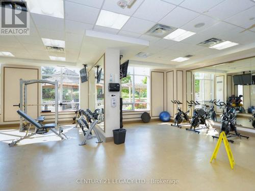 1503 - 9245 Jane Street, Vaughan, ON - Indoor Photo Showing Gym Room