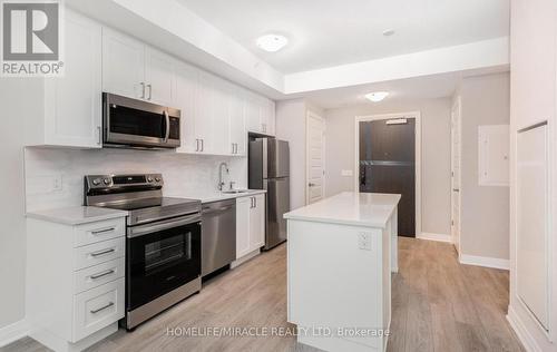 312 - 490 Gordon Krantz Avenue, Milton, ON - Indoor Photo Showing Kitchen With Stainless Steel Kitchen