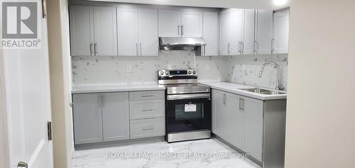 Bsmt - 3192 Ernest Appelbe Boulevard, Oakville, ON - Indoor Photo Showing Kitchen With Double Sink