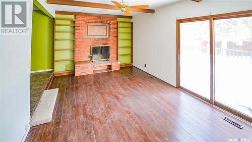 95 Massey Road, Regina, SK - Indoor With Fireplace