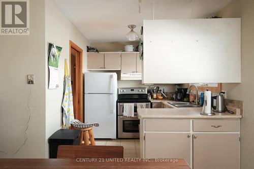 569 River Road S, Peterborough (Ashburnham), ON - Indoor Photo Showing Kitchen With Double Sink