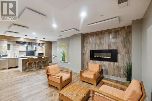 506 - 131 Holland Avenue, Ottawa, ON - Indoor Photo Showing Living Room With Fireplace