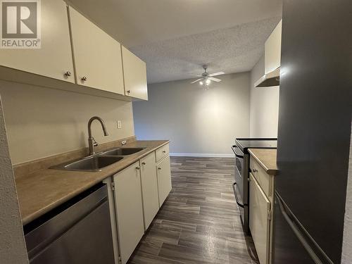 207 282 N Broadway Avenue, Williams Lake, BC - Indoor Photo Showing Kitchen With Double Sink