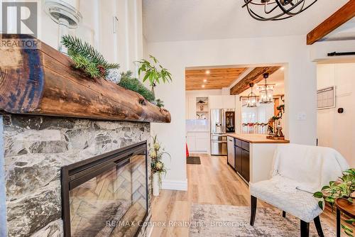 20 Havelock Street, Guelph (St. George'S), ON - Indoor Photo Showing Living Room With Fireplace