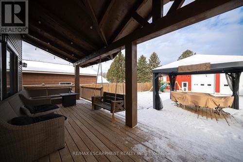 166 King Street, Brant, ON - Outdoor With Deck Patio Veranda With Exterior