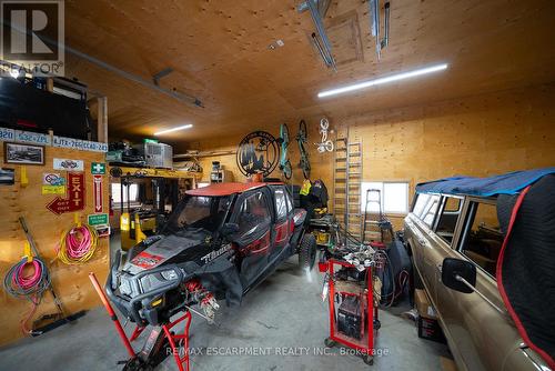 166 King Street, Brant, ON - Indoor Photo Showing Garage