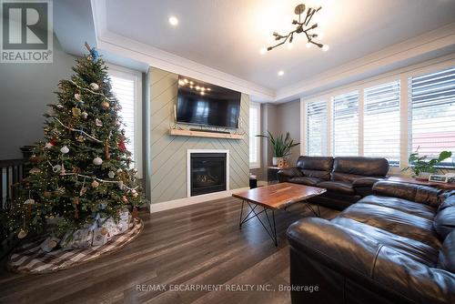 166 King Street, Brant, ON - Indoor Photo Showing Living Room With Fireplace