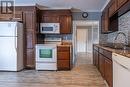 16 B Dunbar Avenue, Corner Brook, NL  - Indoor Photo Showing Kitchen With Double Sink 