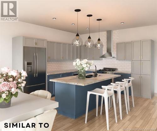 A3 White Pines Court, Hampton, NB - Indoor Photo Showing Kitchen With Upgraded Kitchen