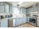 Big bright kitchen with a NEW DISHWASHER - 5484 25 Avenue Unit# 38, Vernon, BC 