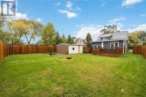 945 Ferndale Drive, Sarnia, ON - Outdoor With Deck Patio Veranda With Backyard