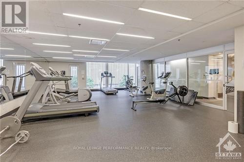 1803 - 40 Nepean Street S, Ottawa, ON - Indoor Photo Showing Gym Room