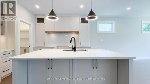 61 Deer Ridge Lane, Bluewater (Bayfield), ON - Indoor Photo Showing Kitchen With Upgraded Kitchen