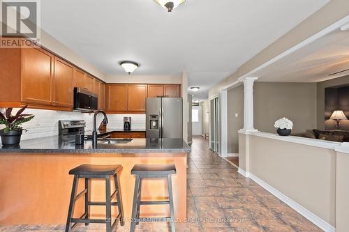 153 Flagstone Way, Newmarket (Woodland Hill), ON - Indoor Photo Showing Kitchen With Double Sink