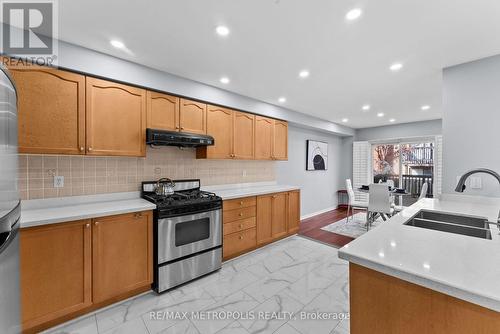 4 Grosbeak Crescent, Toronto, ON - Indoor Photo Showing Kitchen With Double Sink