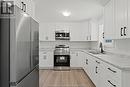 1855 Meldrum Unit# Lower #2, Windsor, ON  - Indoor Photo Showing Kitchen With Stainless Steel Kitchen With Double Sink 