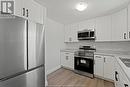 1855 Meldrum Unit# Lower #2, Windsor, ON  - Indoor Photo Showing Kitchen With Stainless Steel Kitchen With Double Sink 