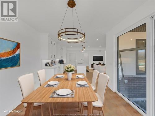 360 Angelo Crescent, Lasalle, ON - Indoor Photo Showing Dining Room