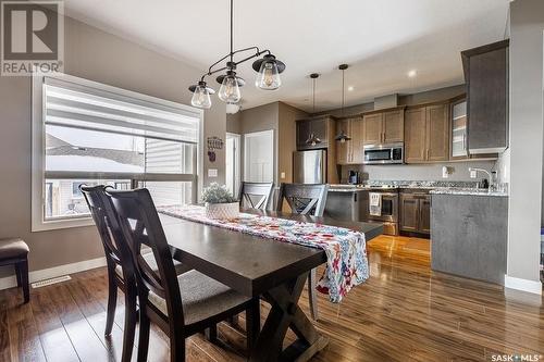 150 Rosewood Gate N, Saskatoon, SK - Indoor Photo Showing Dining Room