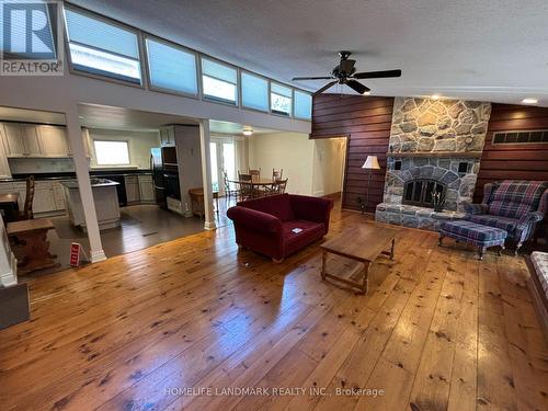 2462 Hixon Street, Oakville, ON - Indoor Photo Showing Living Room With Fireplace