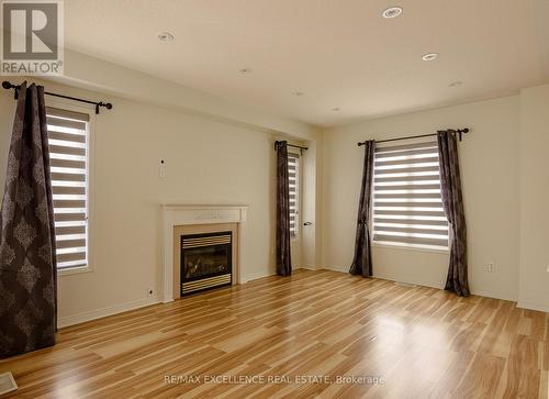 2324 Saddlecreek Crescent, Oakville, ON - Indoor Photo Showing Living Room With Fireplace