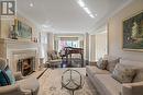 32 Ava Road, Toronto, ON  - Indoor Photo Showing Living Room With Fireplace 