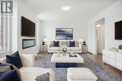 50 Betterridge Trail, Barrie, ON - Indoor Photo Showing Living Room With Fireplace