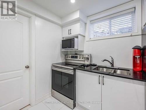 17 Dorchester Drive, Toronto, ON - Indoor Photo Showing Kitchen With Double Sink