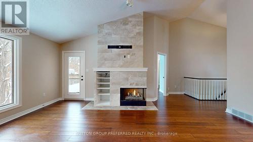 10 - 499 Teeple Terrace, London, ON - Indoor Photo Showing Living Room With Fireplace