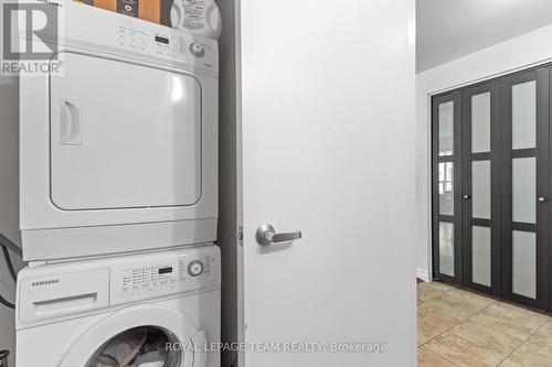 1112 - 200 Rideau Street, Ottawa, ON - Indoor Photo Showing Laundry Room