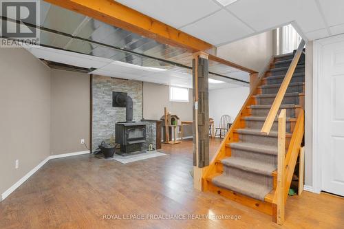 44 Hasler Street, Addington Highlands, ON - Indoor With Fireplace