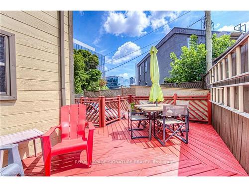 21 Wellington St N, Kitchener, ON - Outdoor With Deck Patio Veranda With Exterior