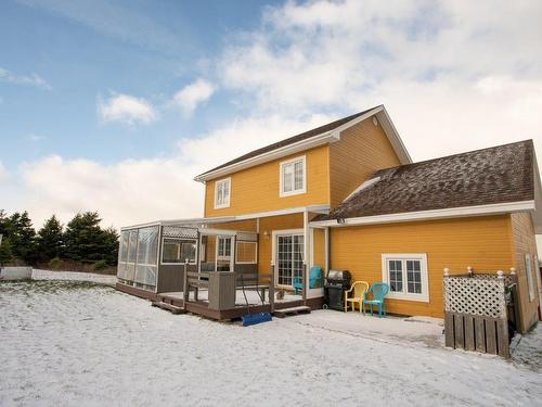 Back facade - 18 Allée Georgine, Les Îles-De-La-Madeleine, QC - Outdoor With Exterior