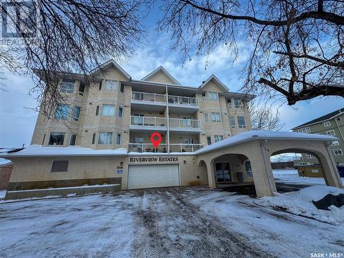 203 544 River Street E, Prince Albert, SK - Outdoor With Balcony With Facade