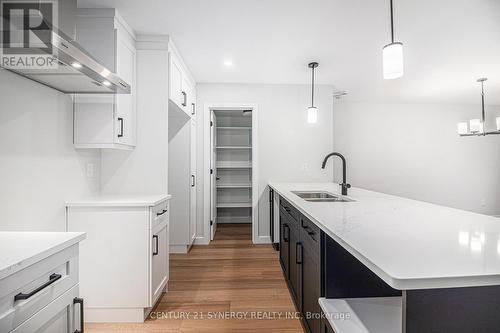 76 Villeneuve Street, North Stormont, ON - Indoor Photo Showing Kitchen With Double Sink