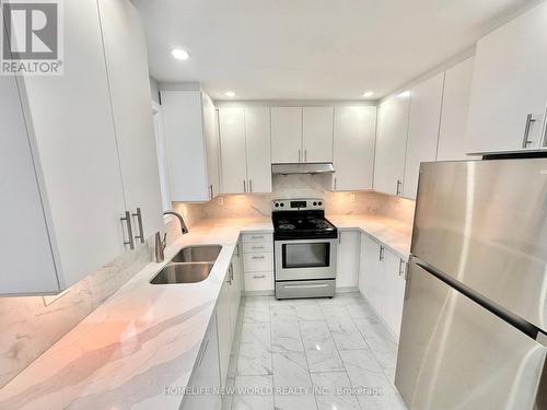 Main - 5 Jones Drive, Barrie, ON - Indoor Photo Showing Kitchen With Double Sink