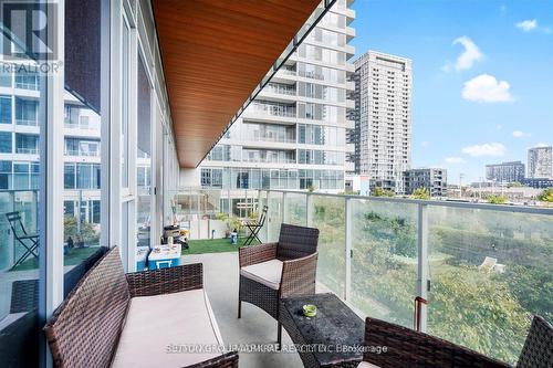 403 - 20 Tubman Avenue N, Toronto, ON - Outdoor With Balcony