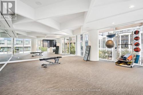 403 - 20 Tubman Avenue N, Toronto, ON - Indoor Photo Showing Gym Room